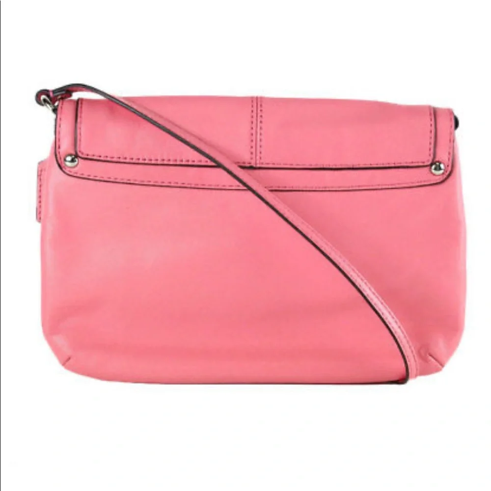 Coach 48986 Kristin Genuine Leather Flap Wristlet
